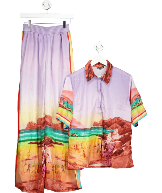 Noughts & Kisses Multicoloured Beach Shirt & Trousers UK XS/S