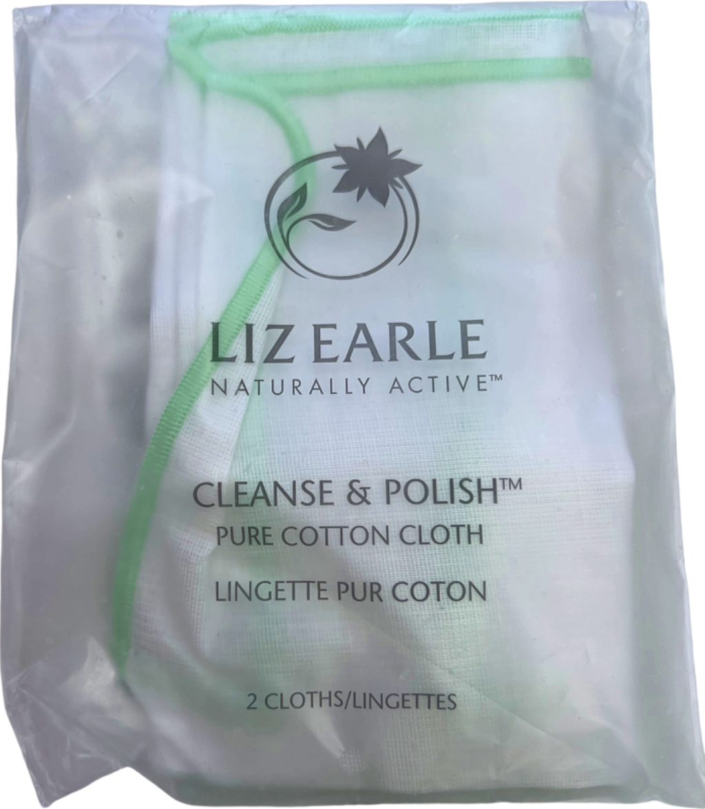Liz Earle Cleanse & Polish Pure Cotton Cloth - 2 Cloths
