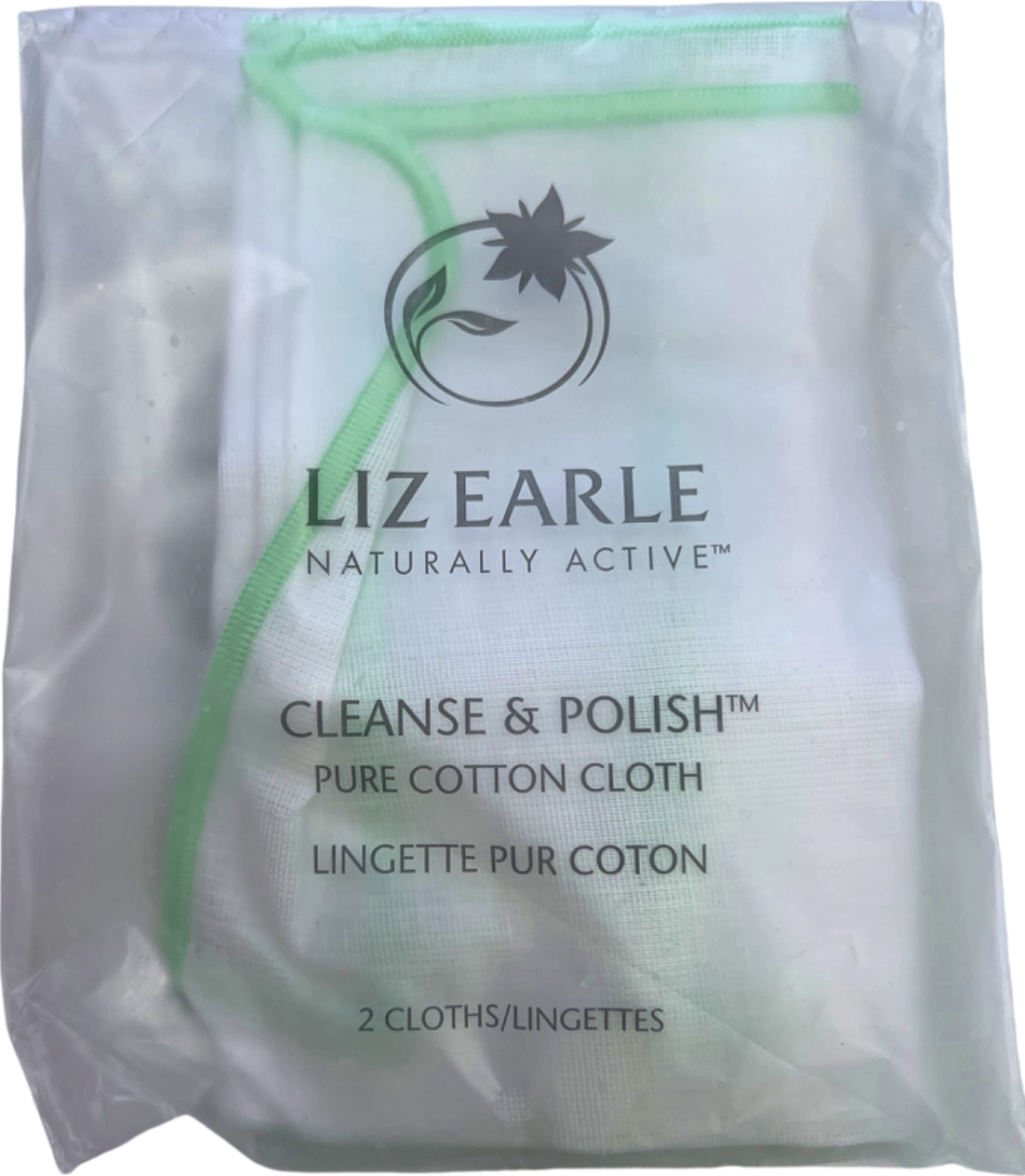 Liz Earle Cleanse & Polish Pure Cotton Cloth - 2 Cloths