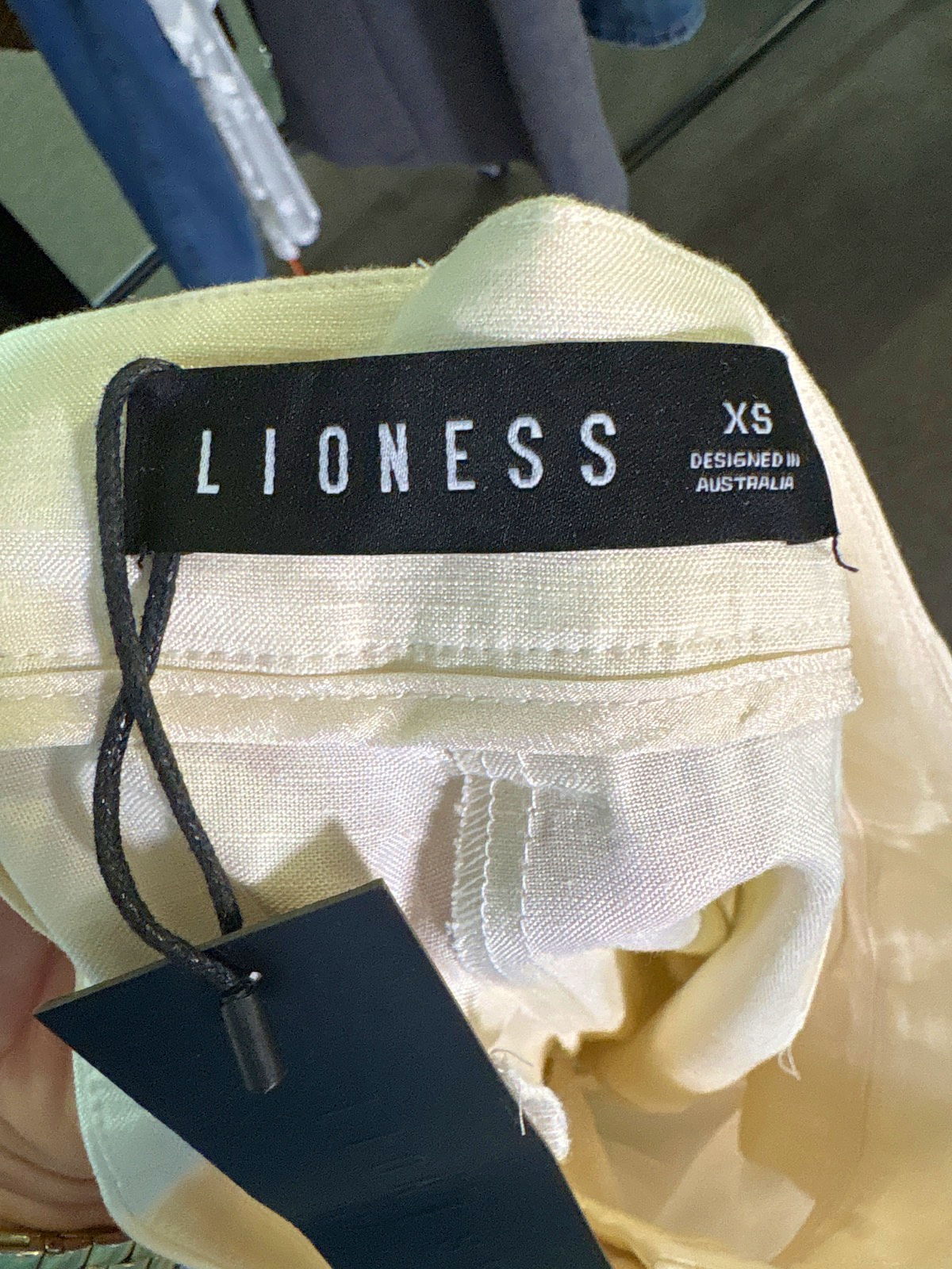 Lioness Ivory La Quinta Pant UK XS