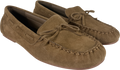 ASOS Brown Mirth Suede Bow Detail Loafers In Taupe UK 5 EU 38 👠
