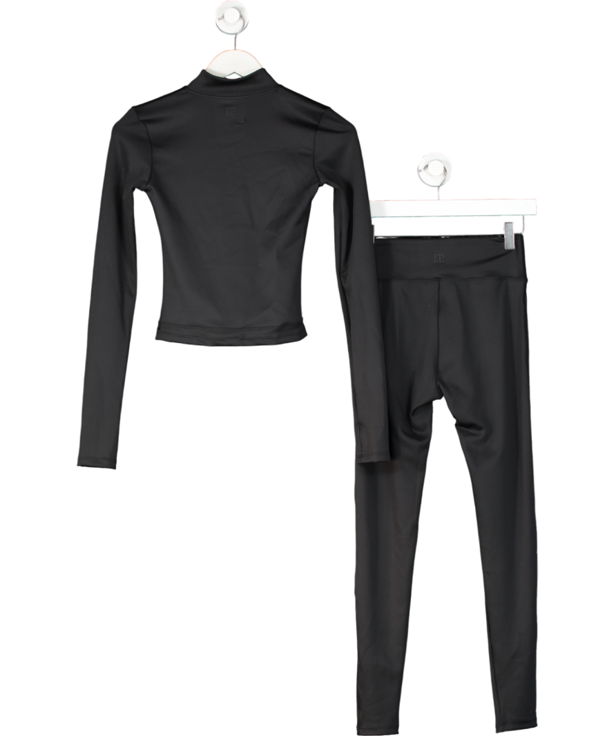 PrettyLittleThing Seamless Jacket And Black High Waist Seamless Gym Leggings UK XS