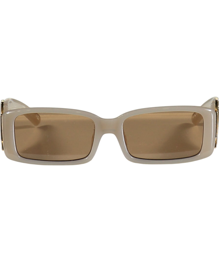 Le Specs Beige Cruel Intentions Sunglasses