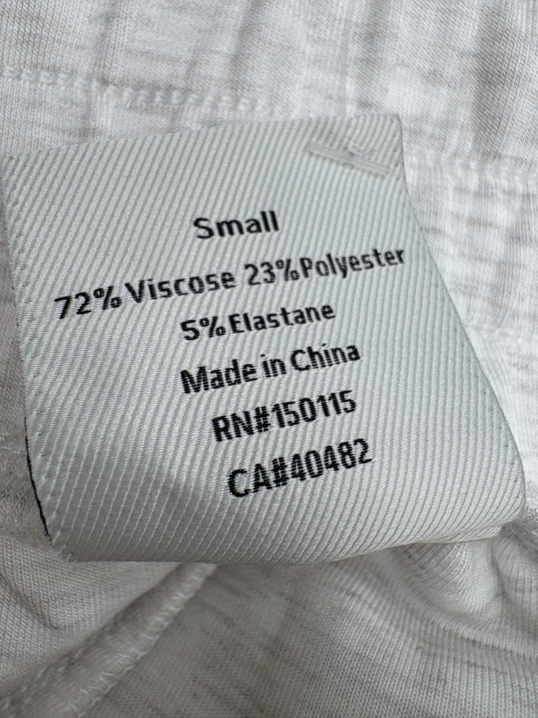 Varley Grey DoubleSoft Atrium High Waisted Shorts UK S