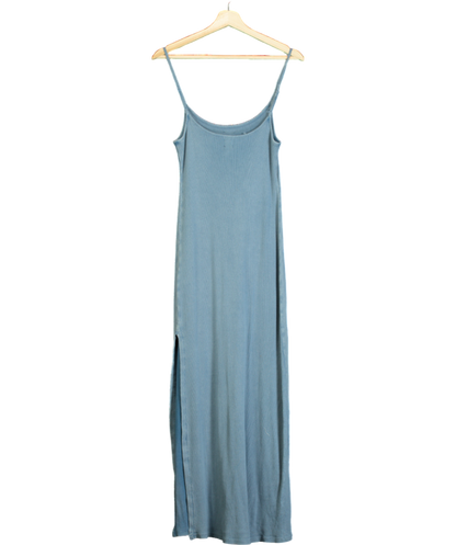 BDG Blue Taylor Ribbed Maxi Dress UK M