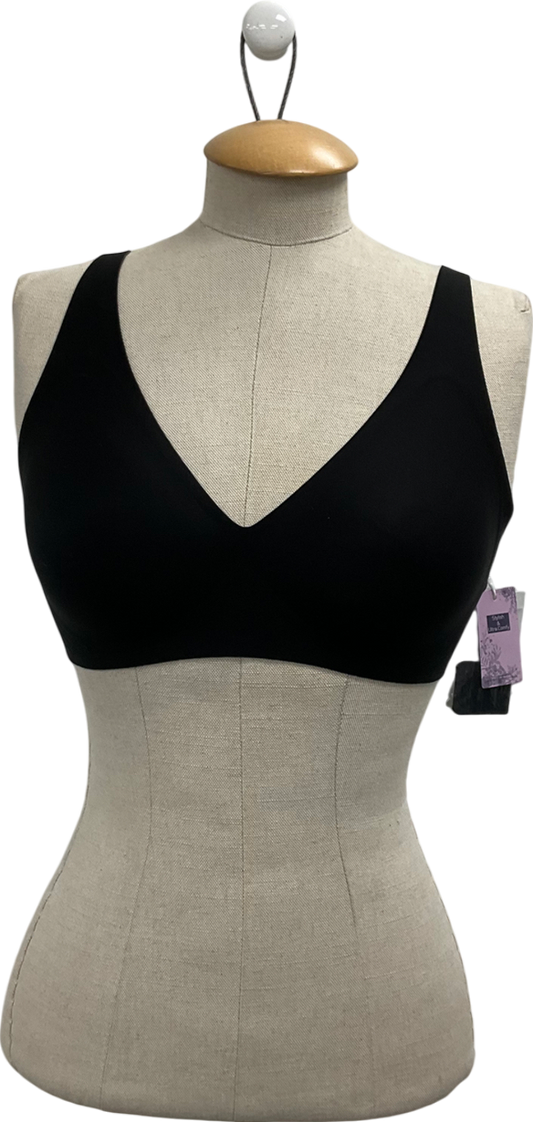 Black Wireless Bra UK S/M