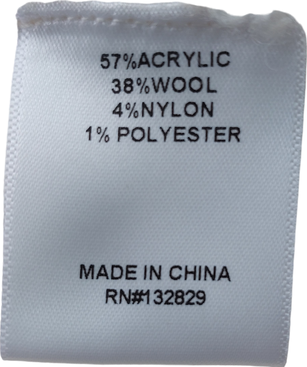 grlfrnd Cream Lex Boucle Skirt UK S