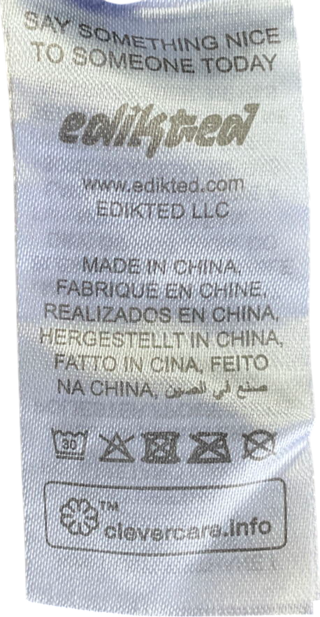 edikted Brown Roxie Faux Leather Jacket UK XS