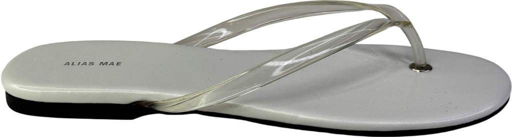 Alias Mae Henry Thong Sandals White UK 6 EU 39 👠