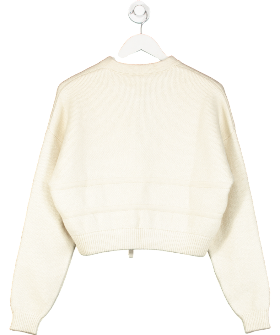 Free People Cream Knitted Tie Front Cardigan UK S