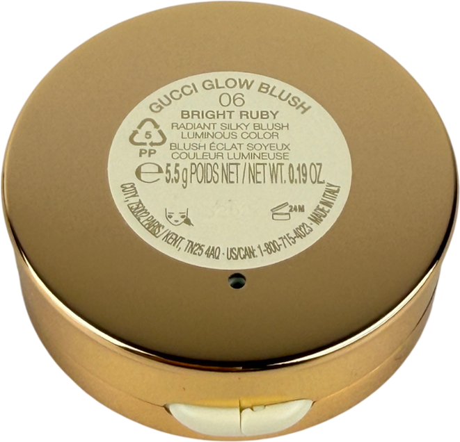 Gucci Beauty Glow Powder Blush 06 Bright Ruby 5.5g