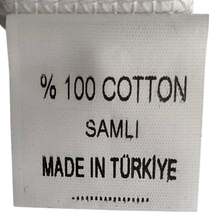 Samli premium collection White Smart Shirt With Beige And White Striped Shorts 4 Years