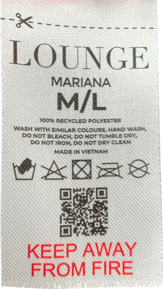 Lounge Underwear Pink Mariana Embroidered Sheer Woven Robe UK M/L