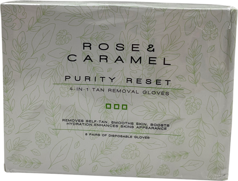 Rose caramel Purity Reset 4-in-1 Self Tan Removing Gloves One size