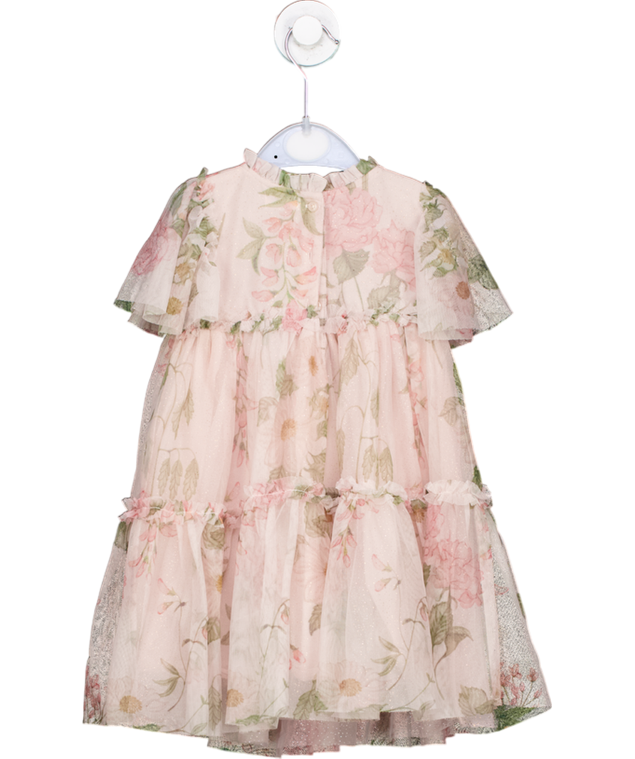Next Pink Floral Tulle Party Dress 2 Years