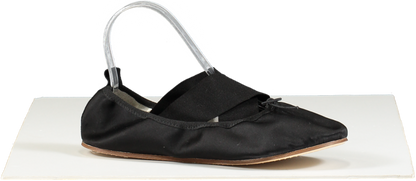 Repetto Black GIANNA BALLET FLATS - SATIN  UK 6 EU 39 👠