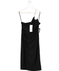 Herve Leger Black Diamante Strap Halter Neck Dress UK M