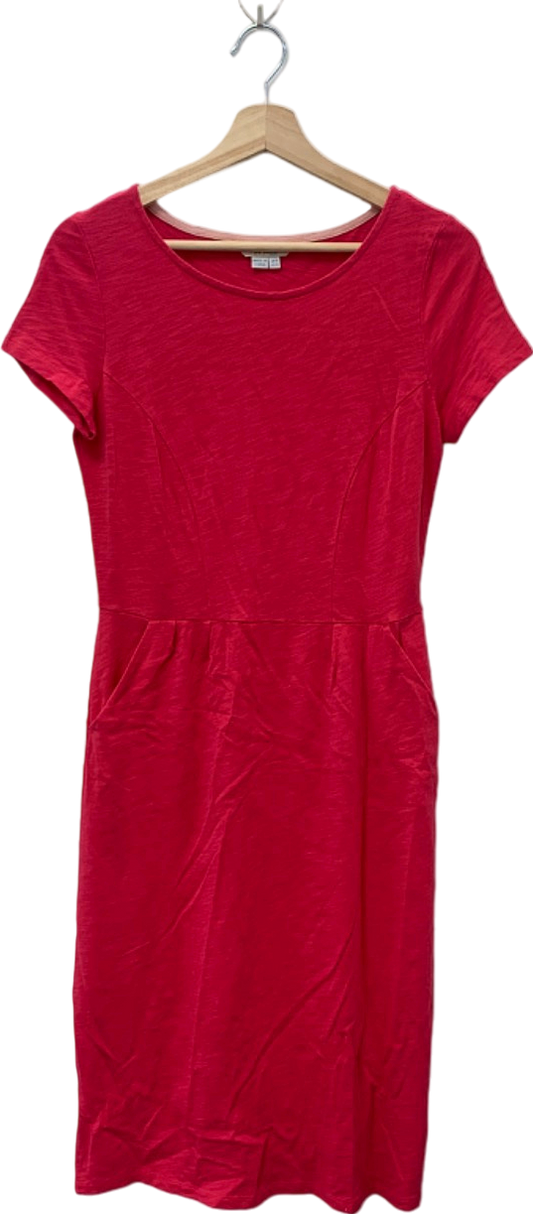 Boden Red Short Sleeve Dress UK 8L