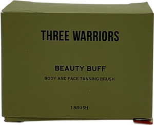 three warriors Beauty Buff Tanning Brush One size