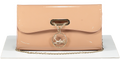 Christian Louboutin Nude Patent Calfskin Riviera Clutch Bag