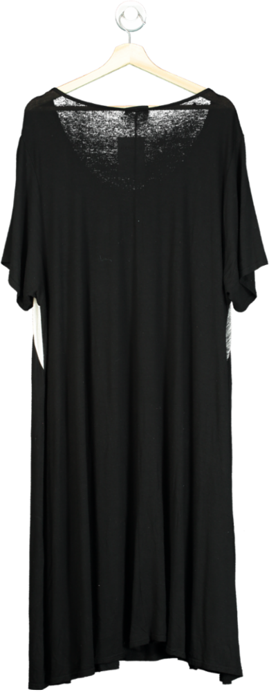 Yours Black and Grey Colour Block Dress UK 26-28