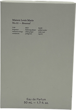 maison louis marie No.12 Bousval Eau De Parfum 50ml