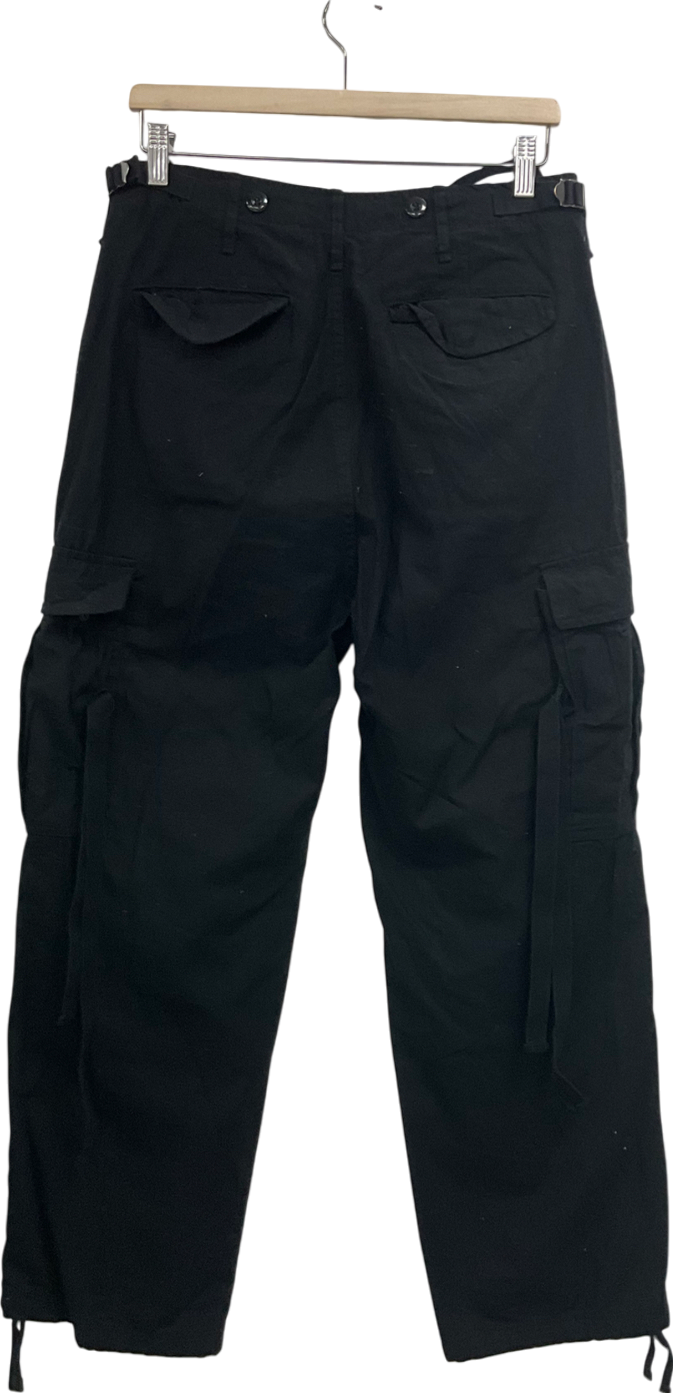Brandit Black Cargo Trousers UK S