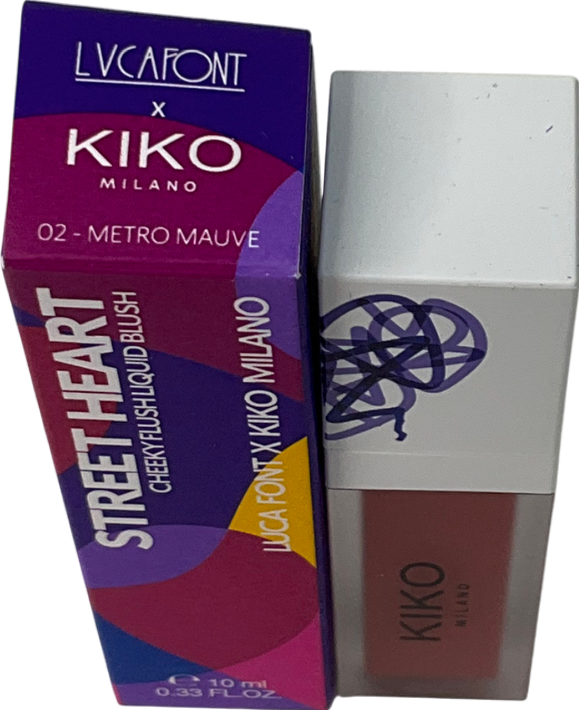 kiko Street Heart Cheeky Flush Liquid Blush 02 10ml