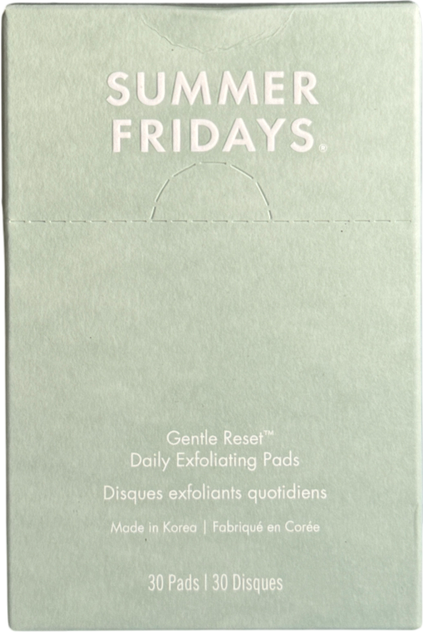 Summer Fridays Gentle Reset Daily Exfoliating Pads 30 pads