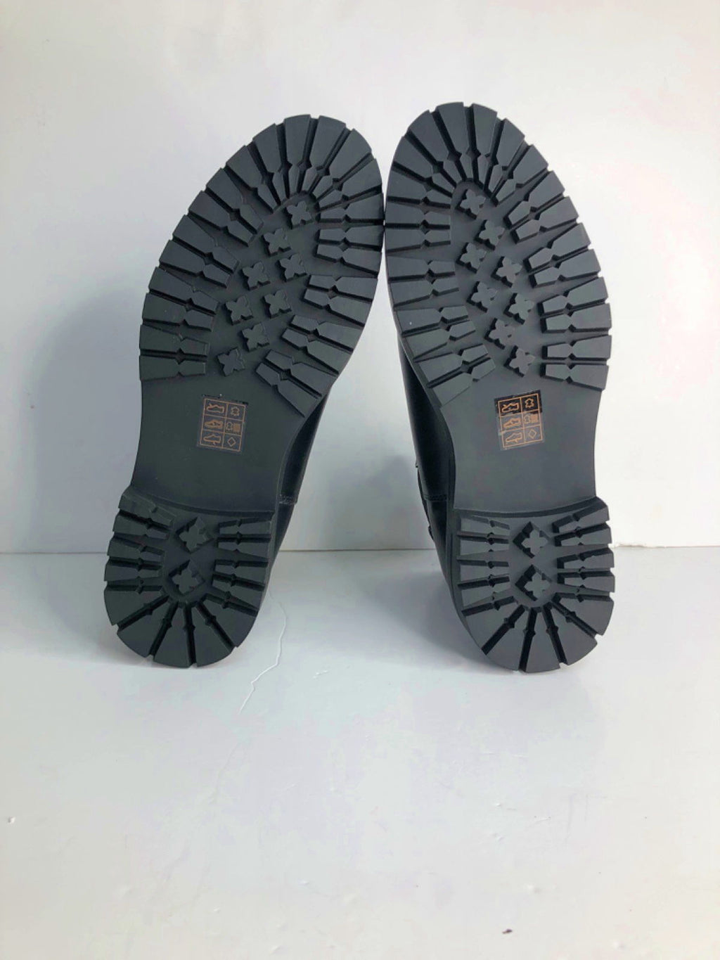 Dune London Black Colson Leather Chelsea Boots UK 8