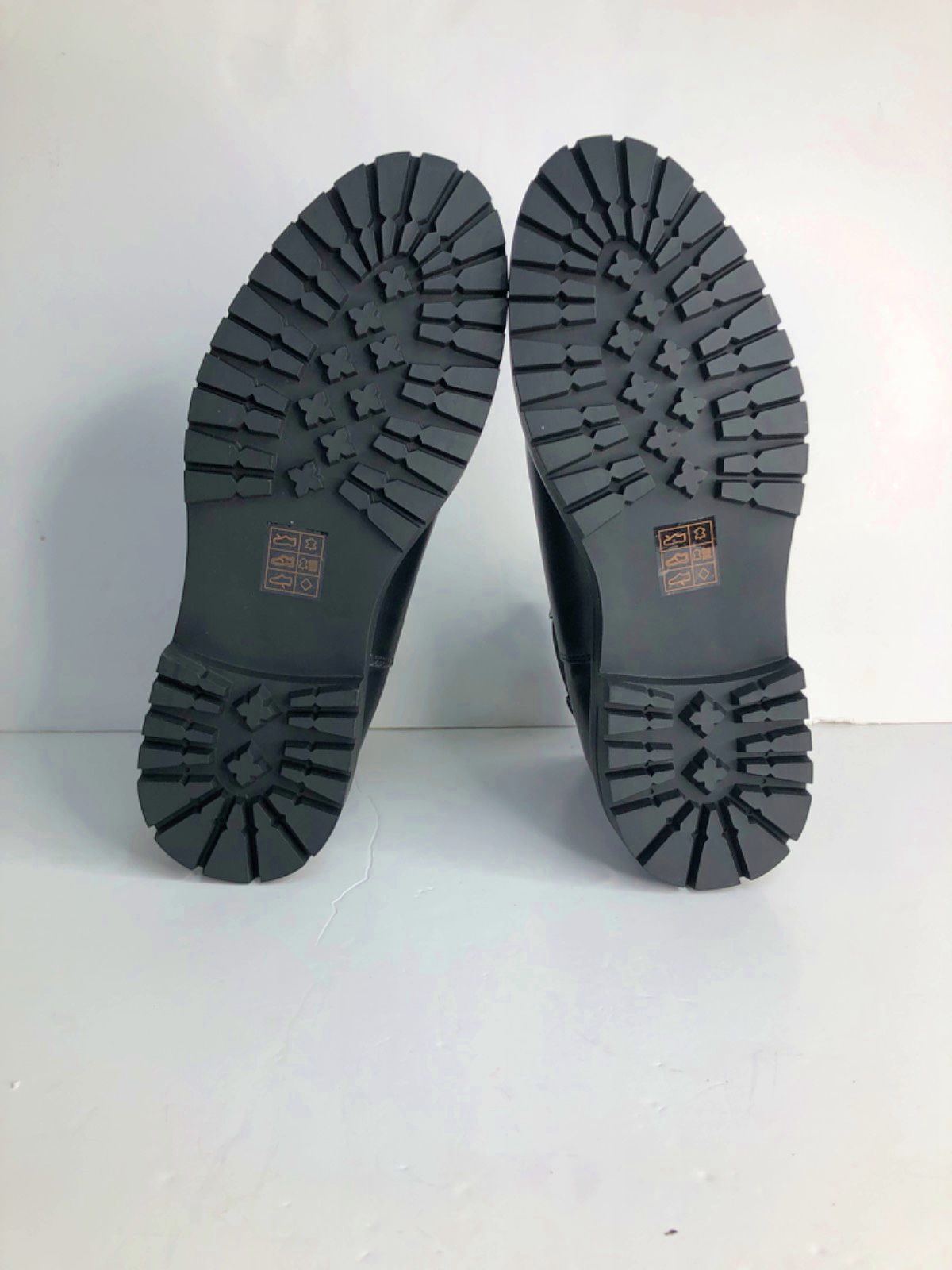 Dune London Black Colson Leather Chelsea Boots UK 8