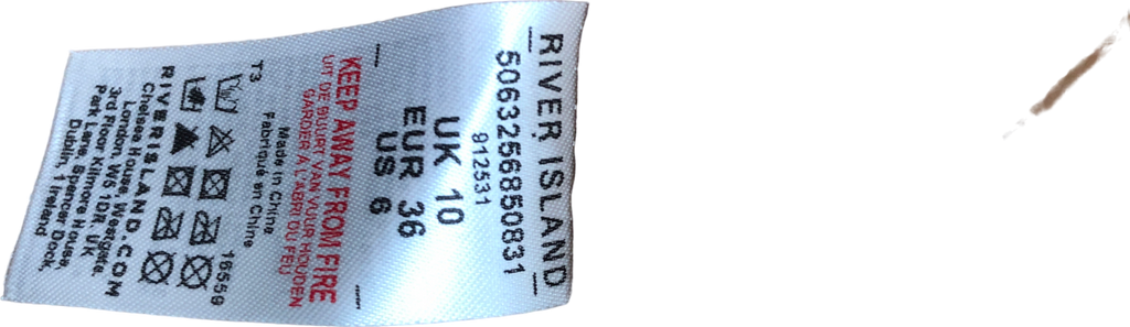 River Island Gold Boucle Tailored Jacket UK 10