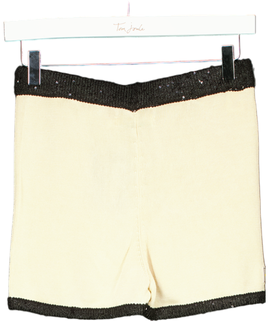 Asta Resort Cream Naomi Contrast Champagne Short UK S