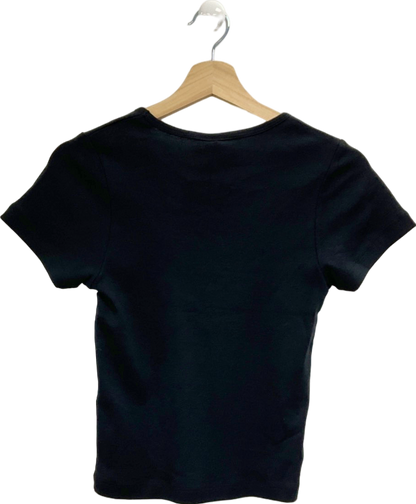 Reclaimed Vintage Black Babygirl T-Shirt UK 10