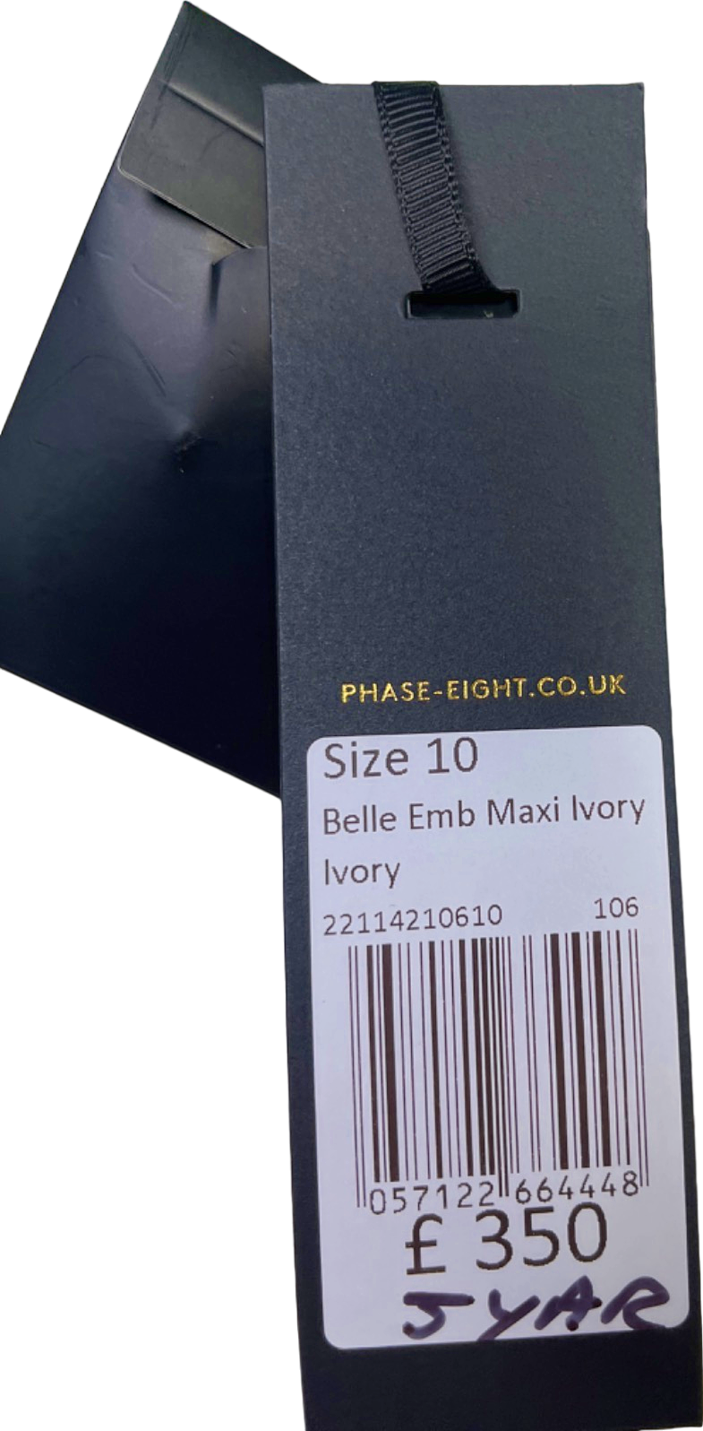 Phase Eight Ivory Belle Emb Maxi Dress UK Size 10