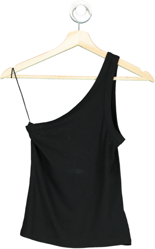 Unknown Brand Black One-Shoulder Top UK S