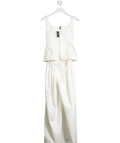 Karen Millen White Tailored Jumpsuit UK 8