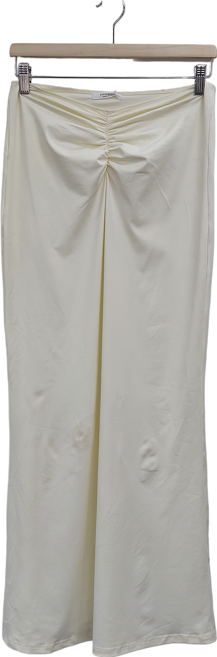 pepper mayo Cream Trixie Maxi Skirt UK 10