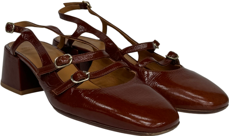 Sezane Brown Paula Babies UK 8 EU 41 👠