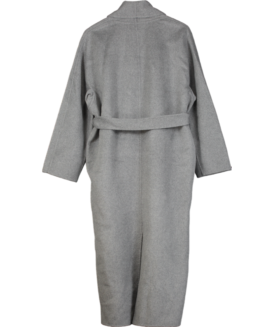 Marcela Grey Enza Cashmere Blend Robe Coat Ash One Size