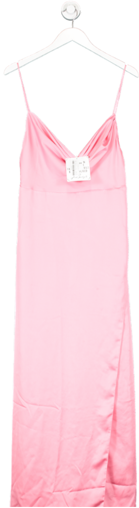 Fame And Partners Pink The Rosabel Maxi Dress UK 16