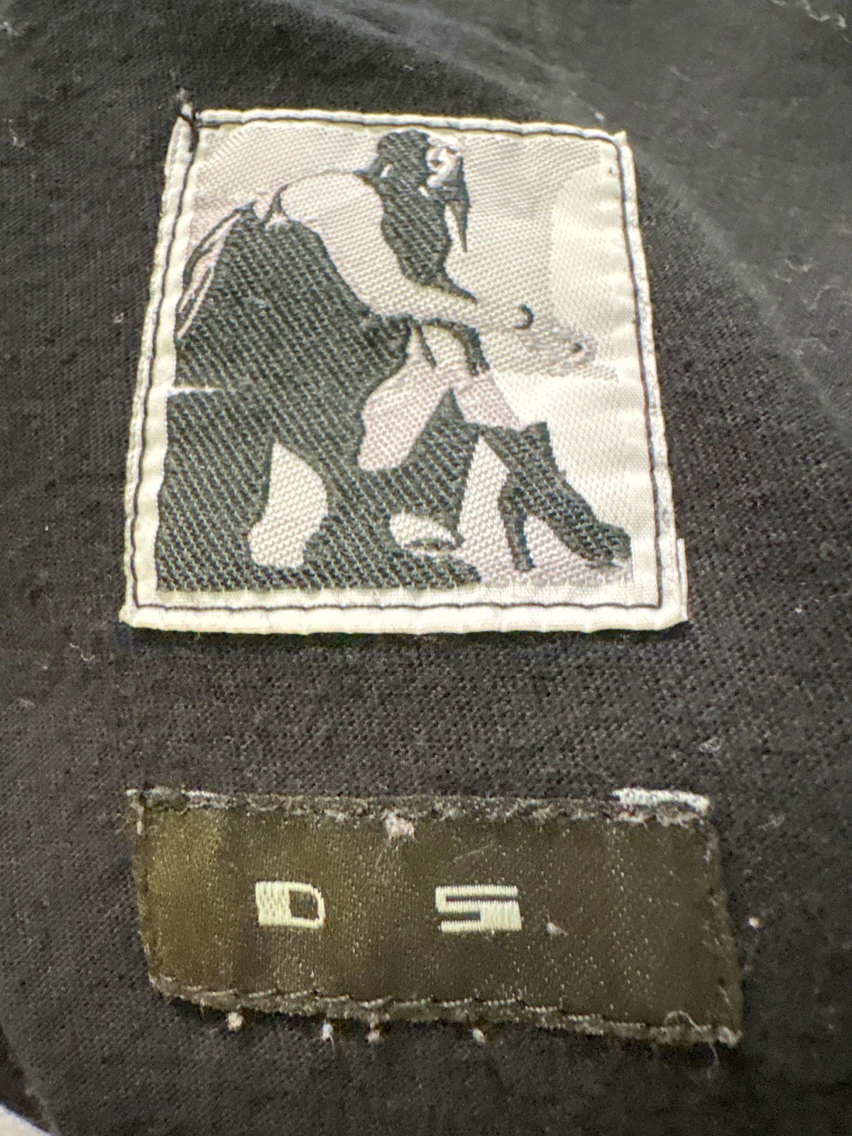 Rick Owens Drkshdw Sphinx 2015 Patch BLACK T-SHIRT