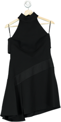 Versace Black Halter Neck Dress UK 12