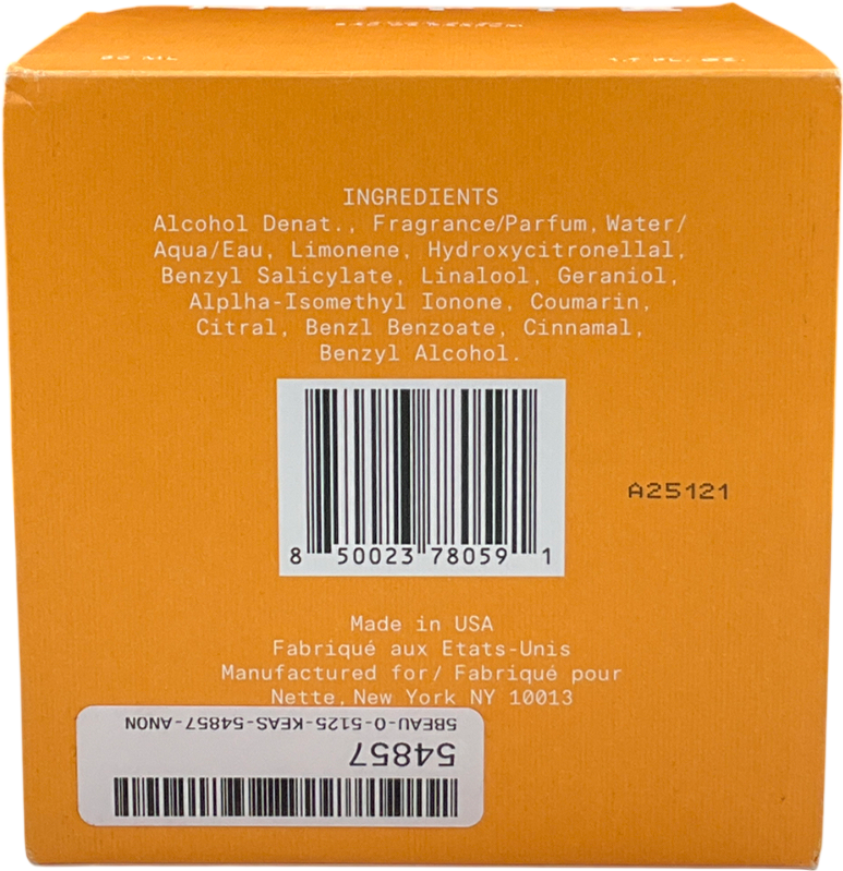 Nette Lemon Puff Eau De Parfum 50ml