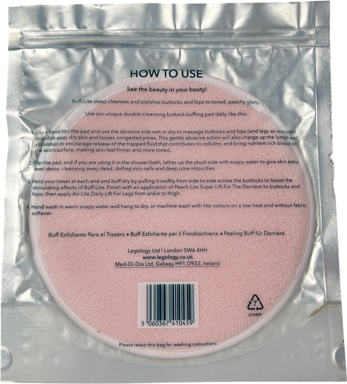 Legology Buff-lite Polishing Pad For The Derriere n/a