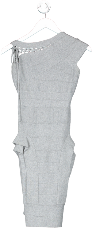 Herve Leger Grey bandage Cocktail Dress UK XS