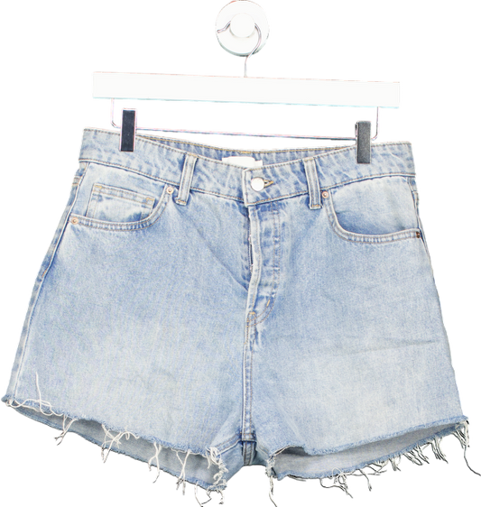 H&M Light Blue Denim Shorts UK S