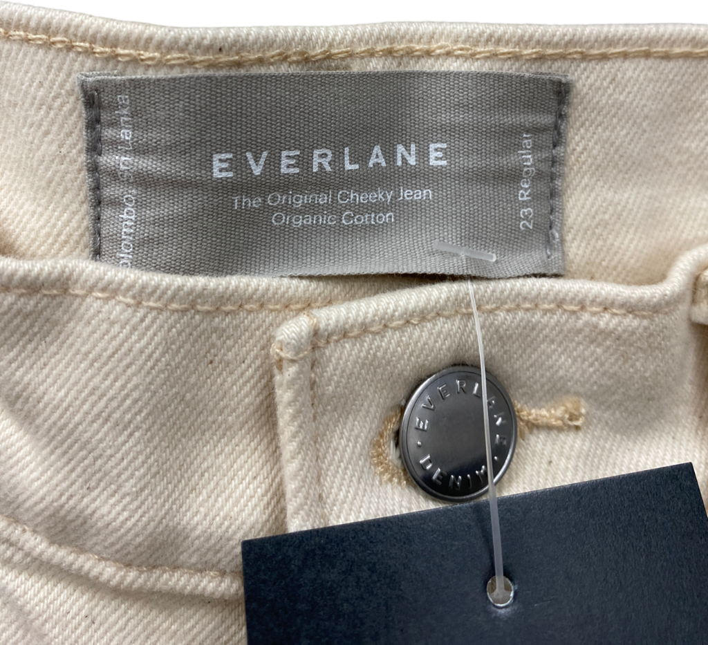 EVERLANE Cream The Original Cheeky Jean W23
