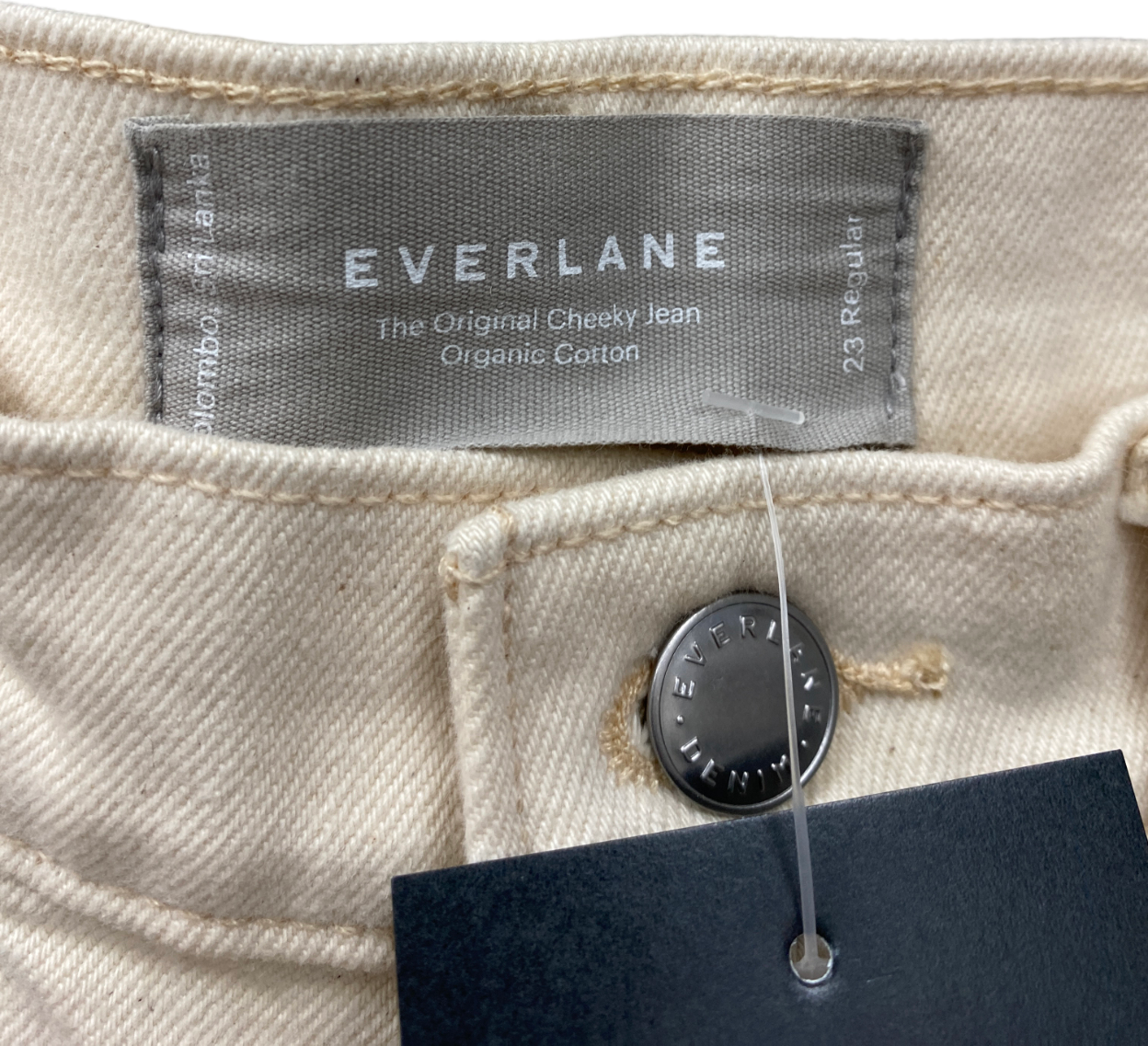 EVERLANE Cream The Original Cheeky Jean W23