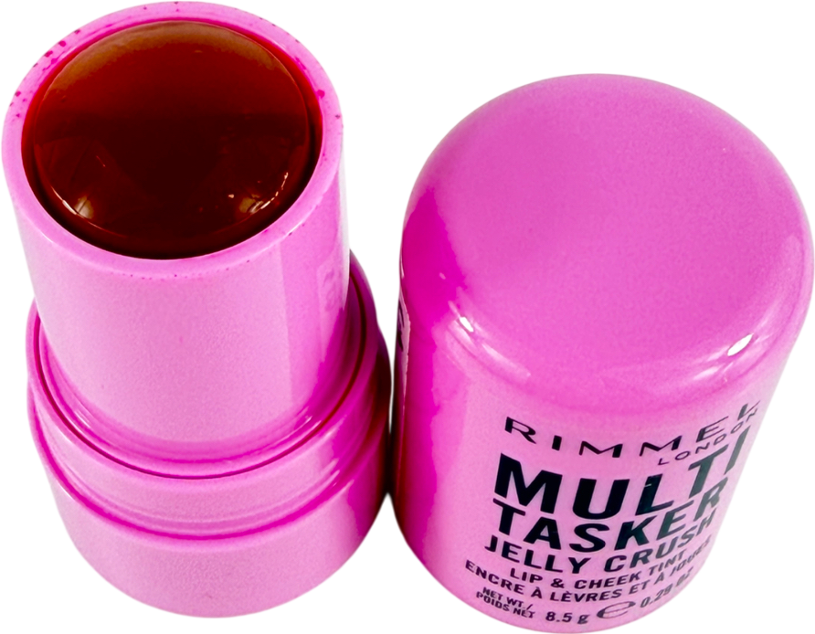 Rimmel Multi Tasker Jelly Crush Lip & Cheek Tint 100 Pink Dash 8.5g